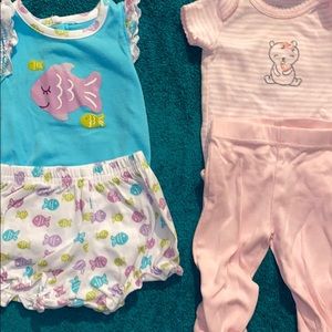 Newborn and 0-3 months outfits